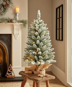 pallet of Christmas trees