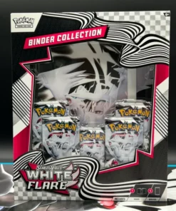 pokemon white flare binder collection