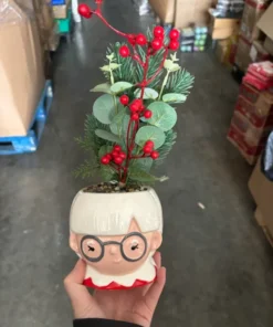 pallet of Christmas trees