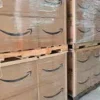 Uncollected coffin box pallets from Amazon