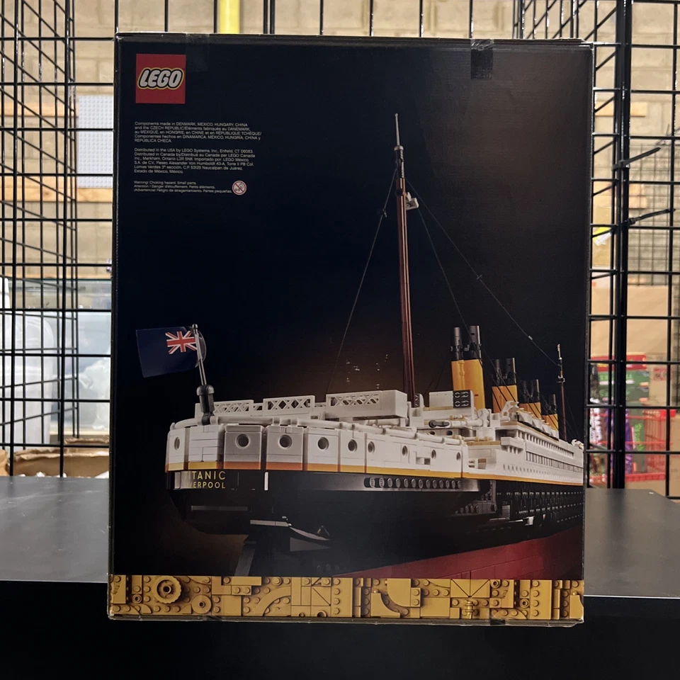 lego titanic ship 10294